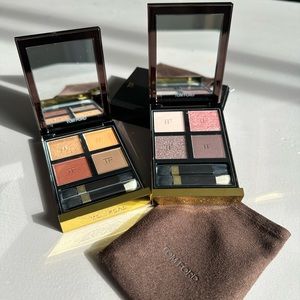 Brand New Tom Ford eyeshadow quad x2!!!! Leopard Sun ☀️ & Seductive rose 🥀